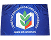 Профсимволика | «Гильдия профессионалов образования» | флаг с логотипом Профсоюза